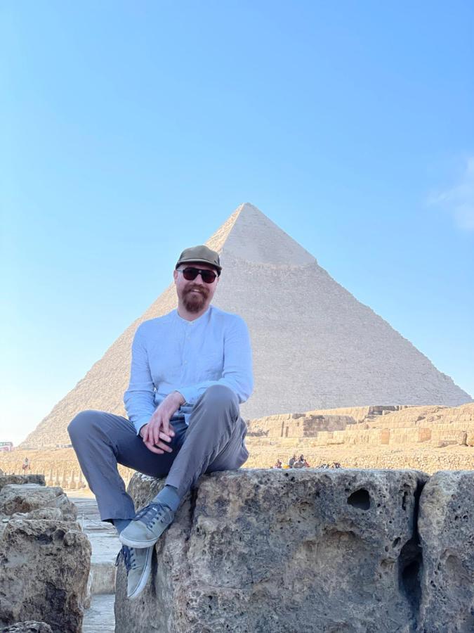 Cozy Studios Pyramids View ไคโร ภายนอก รูปภาพ